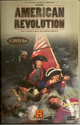 The American Revolution 5 DVD Set (History Channel) used book depot