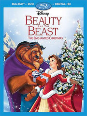Beauty and the Beast The Enchanted Christmas (Blu-Ray + DVD + Digital HD) used book depot