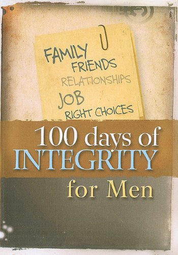 100 Days of Integrity For Men used book depot