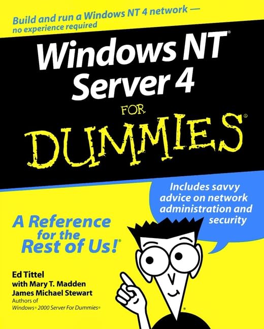 Windows NT Server 4 for Dummies used book depot
