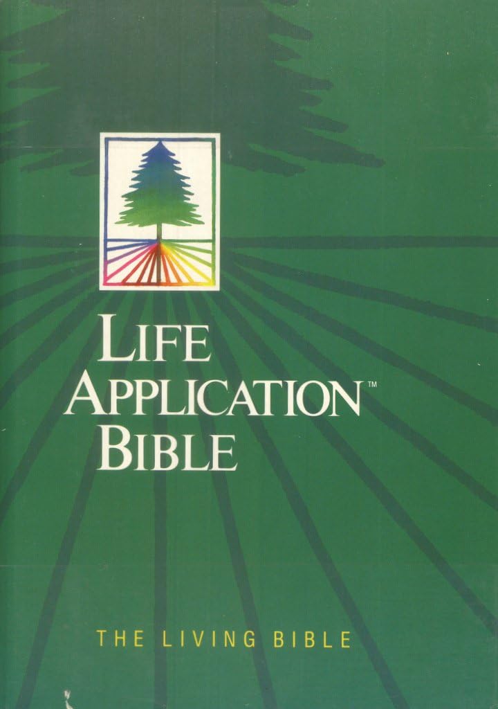 Life Application Bible: The Living Bible used book depot