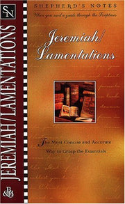 Shepherd's Notes: Jeremiah & Lamentations used book depot