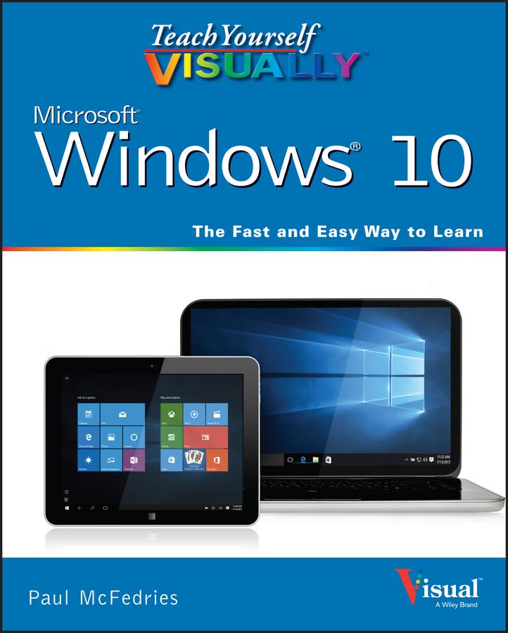 Teach Yourself VISUALLY Windows 10 (Teach Yourself VISUALLY (Tech)) used book depot
