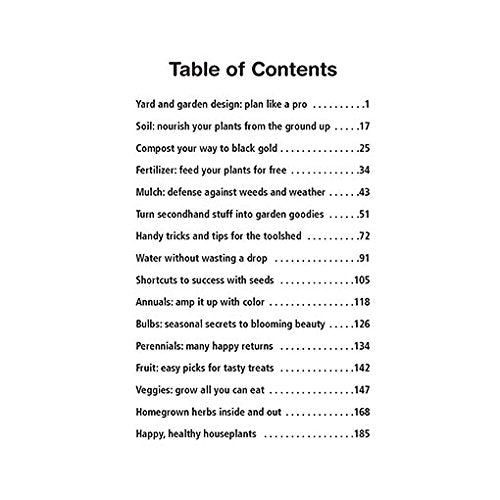The Yard & Garden Answer Book used book depot