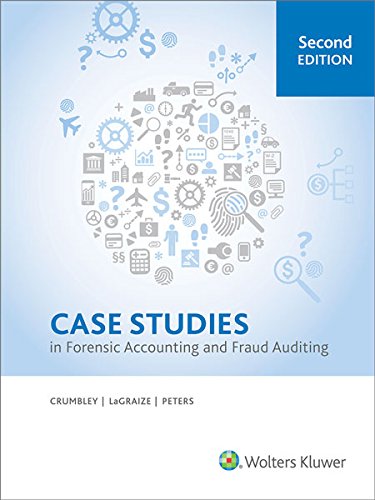 Case Studies in Forensic Accounting and Fraud Auditing used book depot