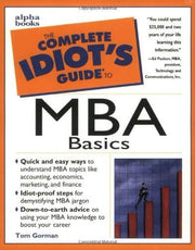 The Complete Idiot's Guide to MBA Basics used book depot