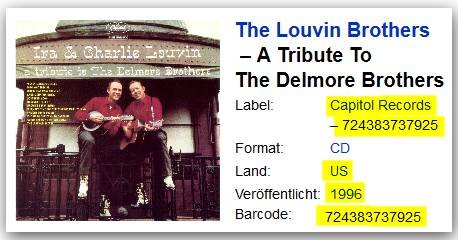 Tribute to the Delmore Brother used book depot