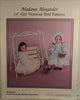 Madame Alexander 14 Girl Victorian Doll Patterns Pullen, Martha