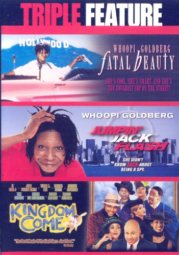 Triple Feature Fatal Beauty / Jumpin' Jack Flash / Kingdom Come (Whoopi Goldberg) used book depot