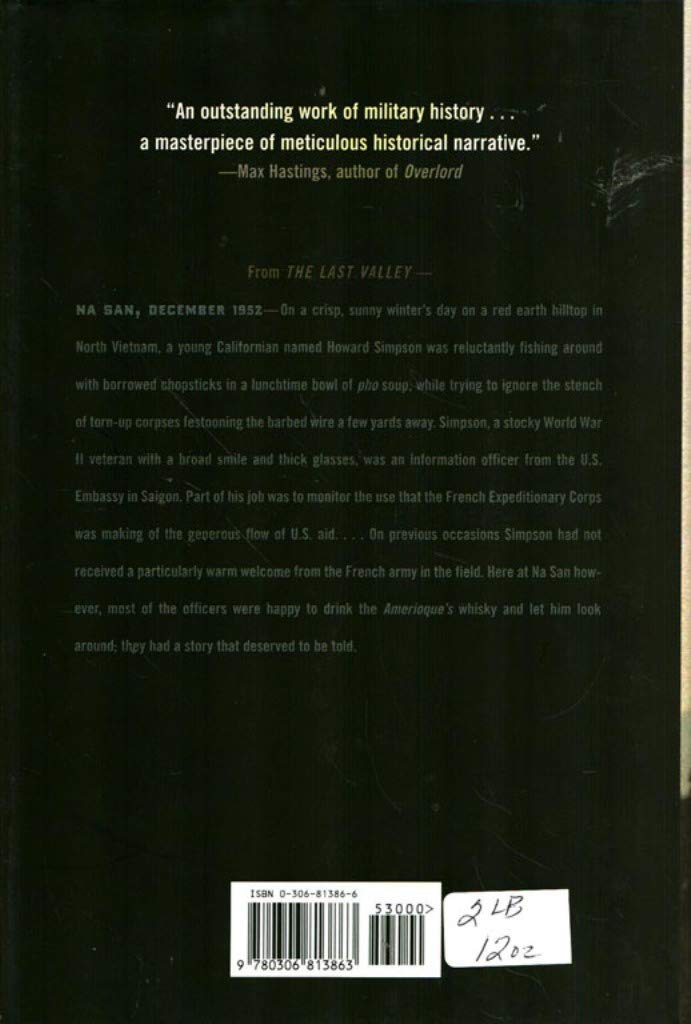 The Last Valley: Dien Bien Phu and the French Defeat in Vietnam used book depot