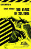 One Hundred Years of Solitude [Cliffs Notes Study] Senna, Carl and Garcia Marquez, Gabriel