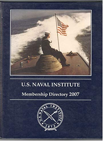 U.S. Naval Institute Membership Directory 2007 used book depot