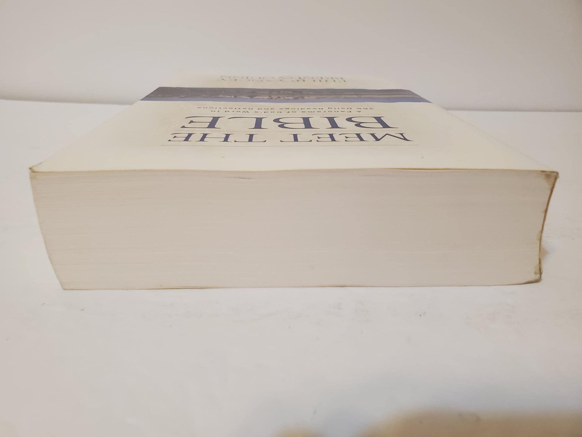 Meet the Bible: A Panorama of God's Word in 366 Daily Readings and Reflections used book depot