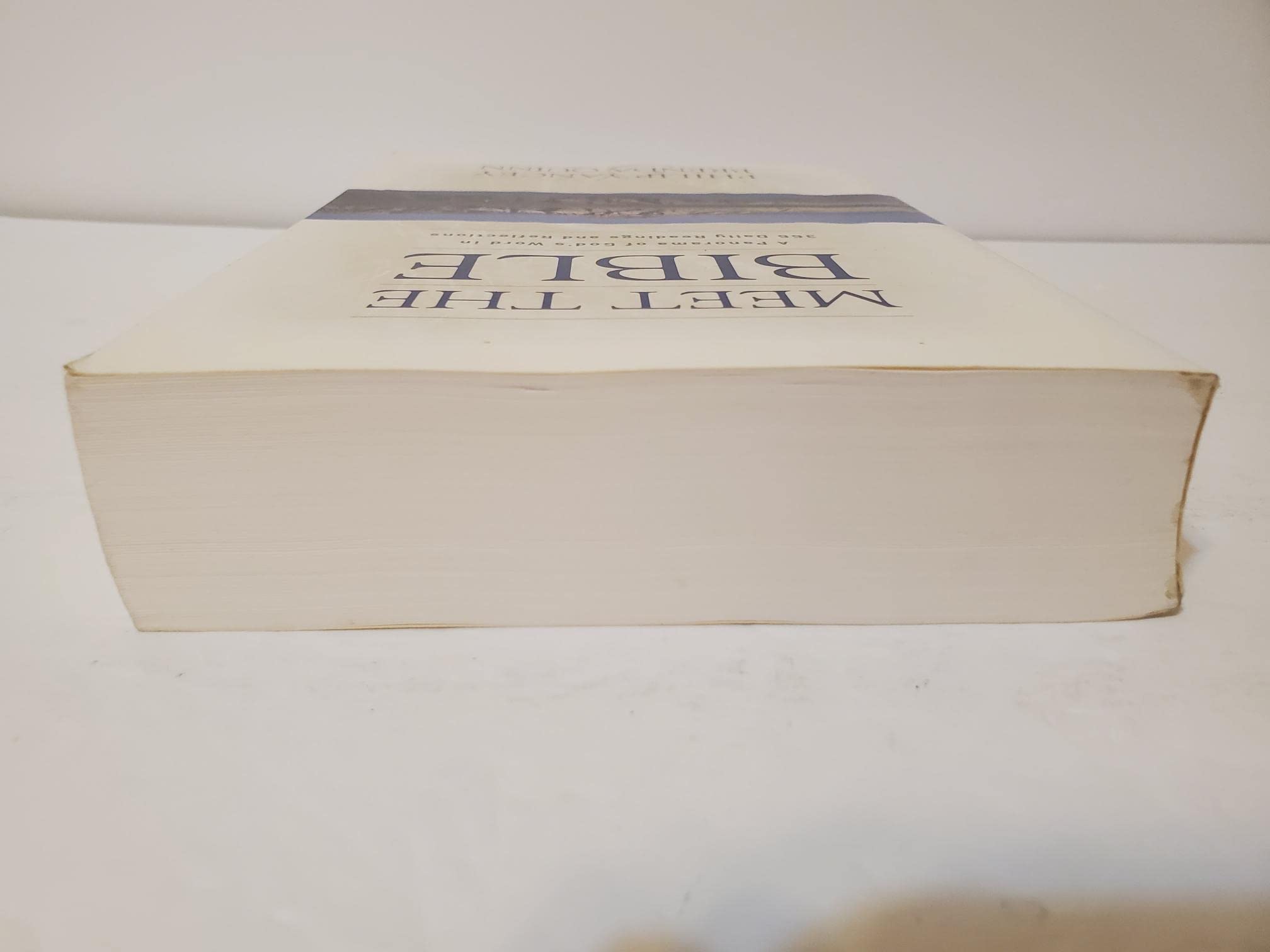 Meet the Bible: A Panorama of God's Word in 366 Daily Readings and Reflections used book depot