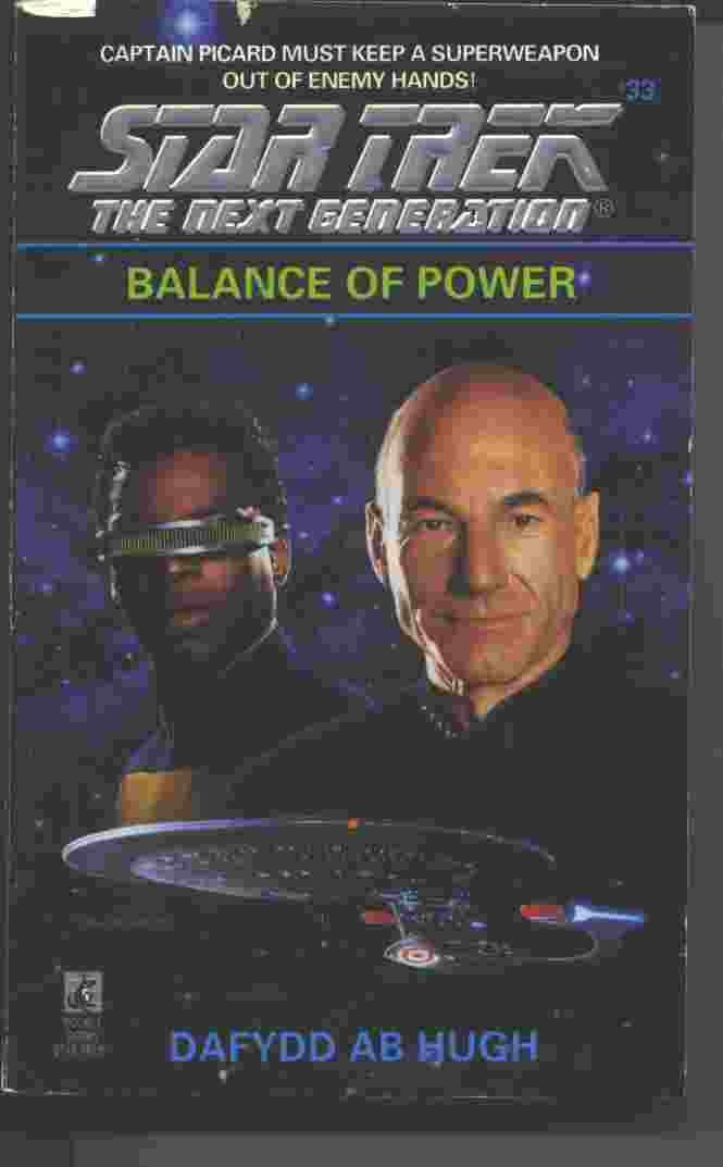 Balance of Power (Star Trek The Next Generation, No 33) used book depot