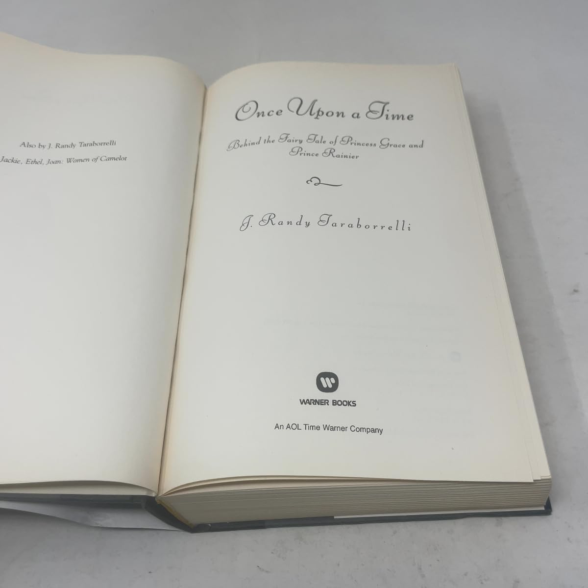 Once Upon a Time: Behind the Fairy Tale of Princess Grace and Prince Rainier used book depot