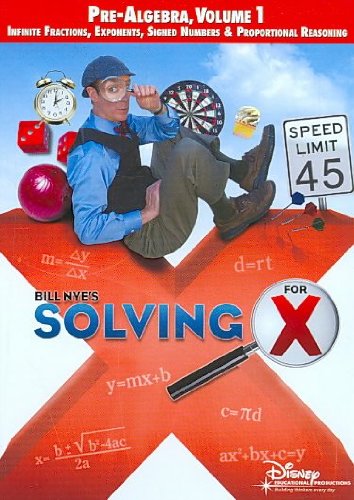 SOLVING FOR X:PRE ALGEBRA VOL 1 used book depot