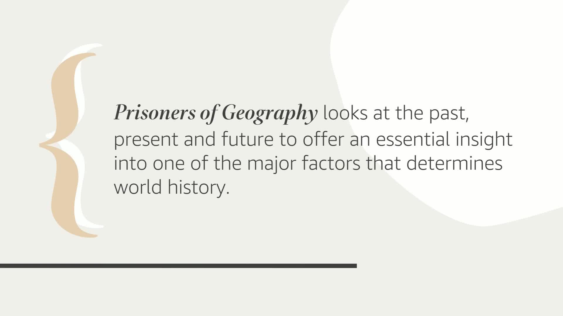 Prisoners of Geography: Ten Maps That Explain Everything About the World (Politics of Place)