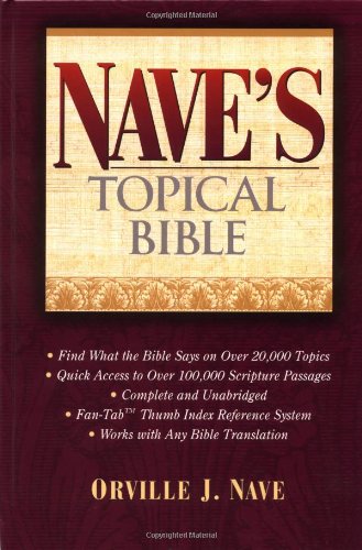 Nave's Topical Bible Super Value Edition used book depot