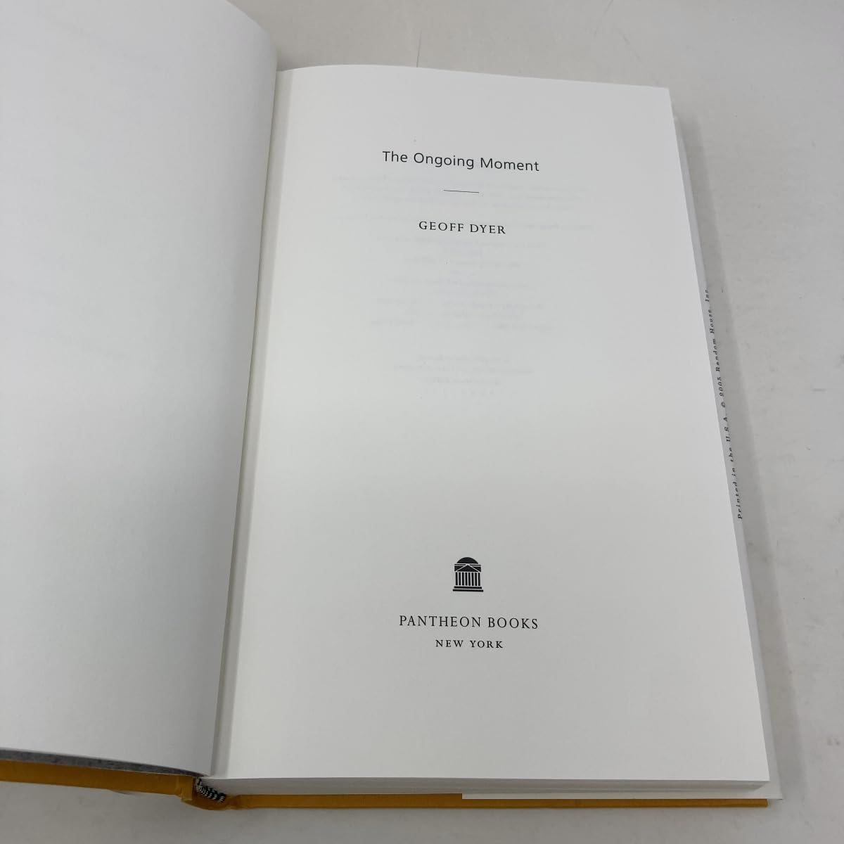 The Ongoing Moment used book depot