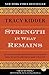Strength in What Remains Random House Readers Circle [Paperback] Kidder, Tracy