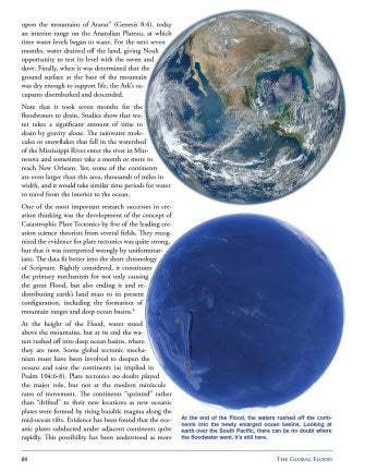 The Global Flood - The Flood - Unlocking Earth's Geologic History Hardcover - Institute for Creation Research used book depot