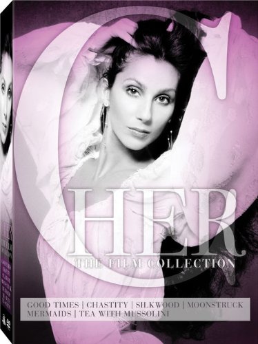 Cher: The Film Collection (Good Times / Chastity / Silkwood / Moonstruck / Mermaids / Tea with Mussolini) used book depot