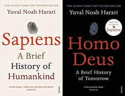 By Yuval Noah Harari A Brief History Of Humankind Sapiens & Homo Deus: A Brief History Of Tomorrowpaperback used book depot