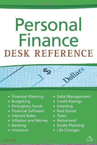 Personal Finance Desk Reference used book depot