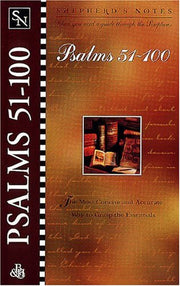 Shepherd's Notes: Psalms 51-100 used book depot