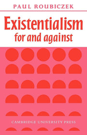 Existentialism For and Against used book depot