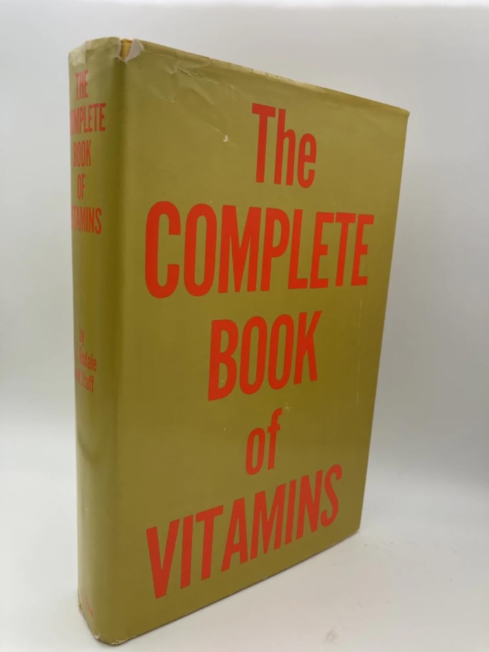 The Complete Book of Vitamins used book depot