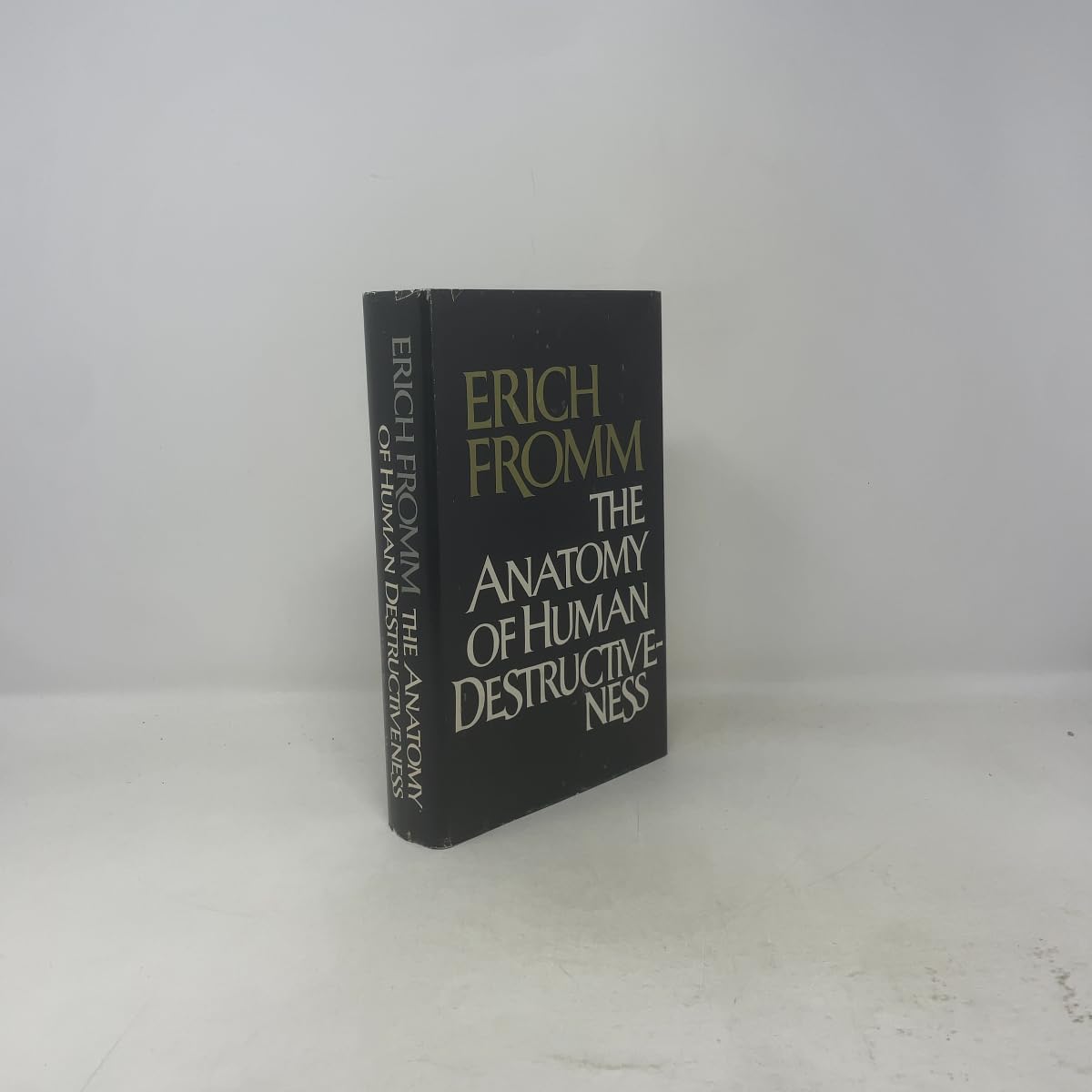 ANATOMY OF HUMAN DESTRUCTIVENESS used book depot