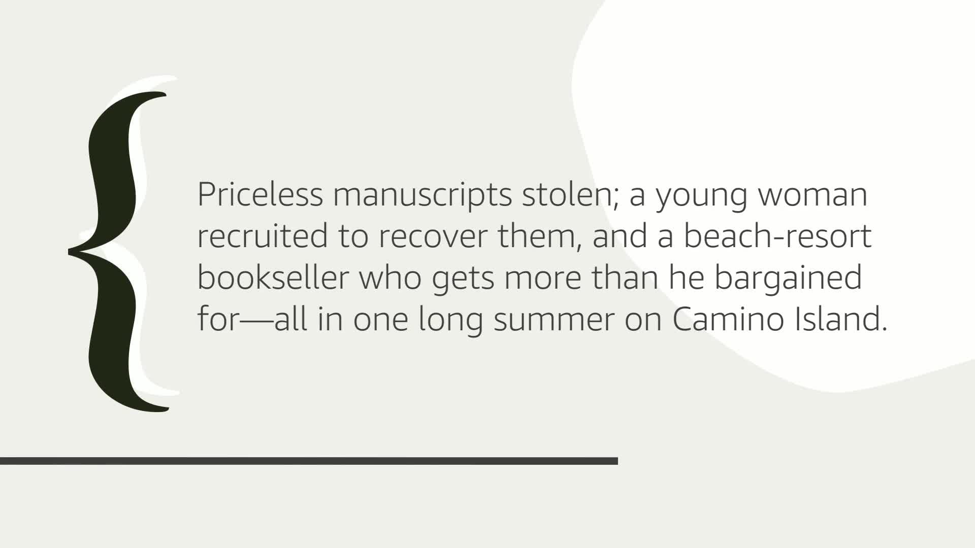 Camino Island: A Novel used book depot