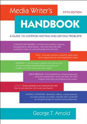 Media Writer's Handbook: A Guide to Common Writing and Editing Problems used book depot