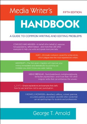 Media Writer's Handbook: A Guide to Common Writing and Editing Problems used book depot