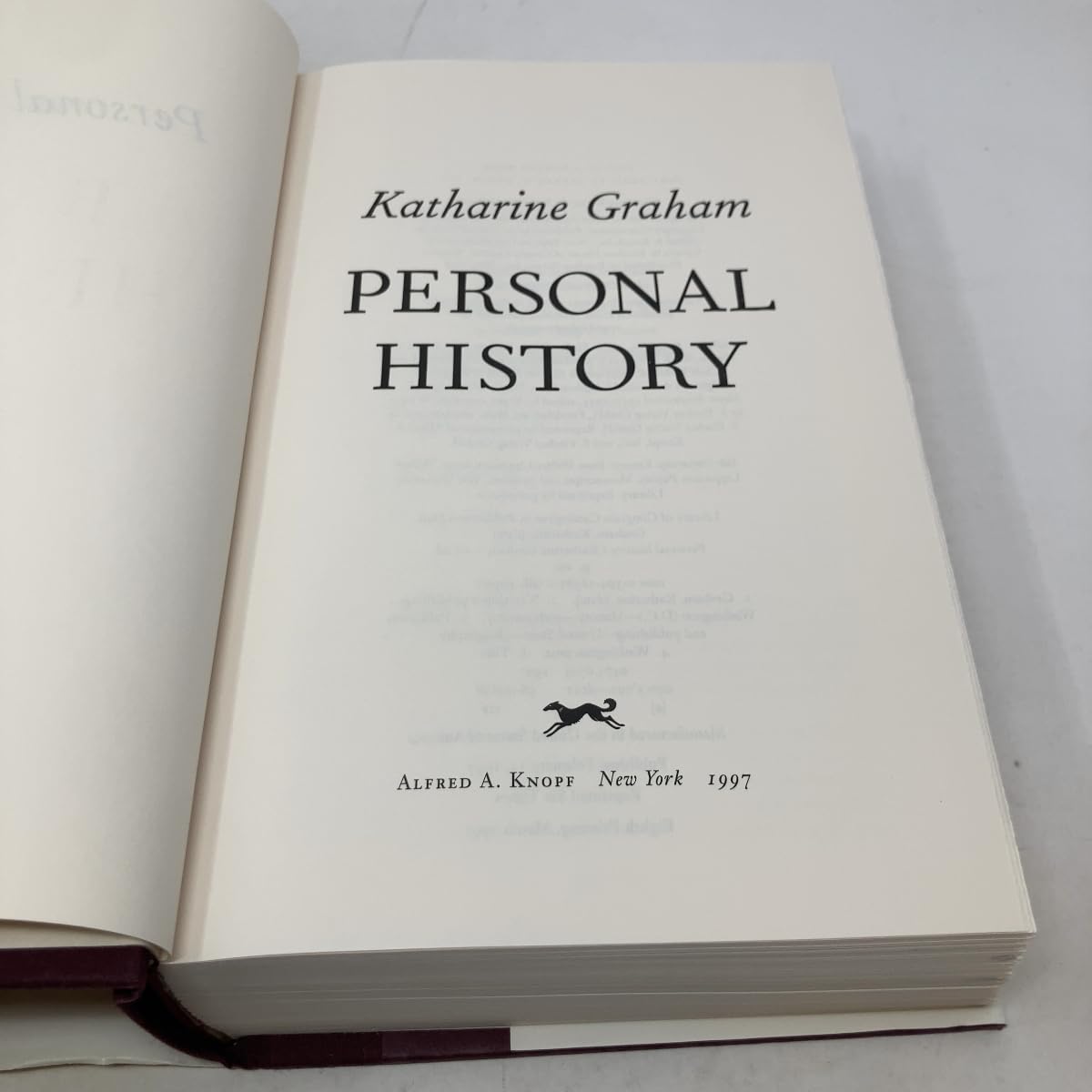 Personal History
