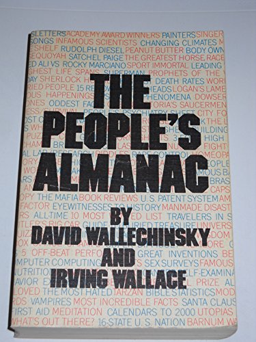 The Peoples Almanac Wallechinsky, David and Wallace, Irving