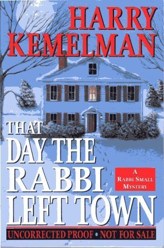 That Day the Rabbi Left Town used book depot