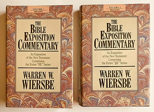 Bible Exposition Commentary Set Volumes 1  2 Wiersbe, Warren W