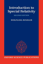 Introduction to Special Relativity (Oxford Science Publications) used book depot