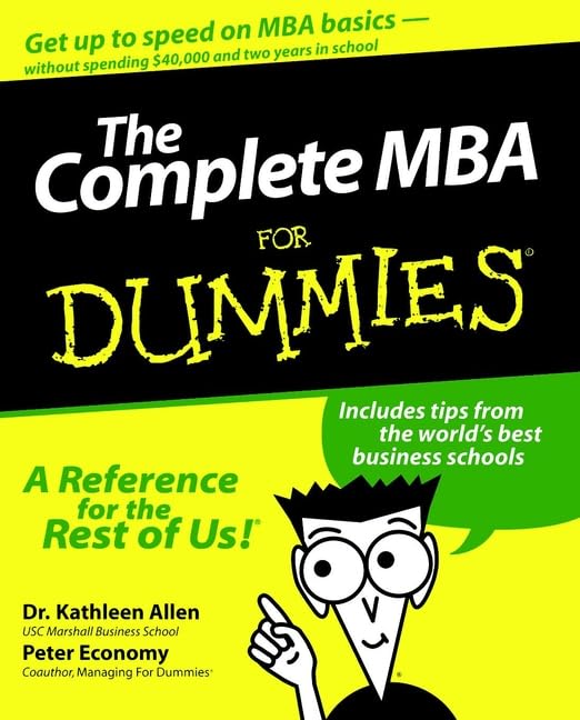 The Complete MBA for Dummies used book depot