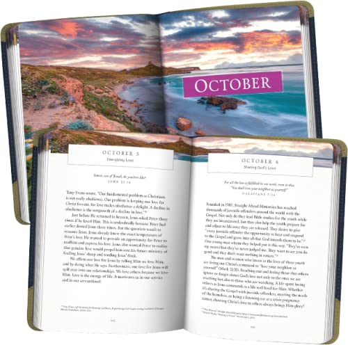 Every Day With Jesus 🙏 2022 Turning Point Leather Devotional 📖 by Dr. David Jeremiah 📘 used book depot