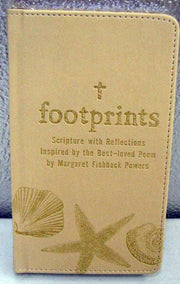 Footprints: Scripture with Reflections Inspired By the Best-loved Poem. (Hallmark Zondervan BOK3104) used book depot
