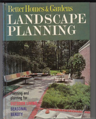 Better Homes  Gardens Landscape Planning [Hardcover] Better Homes  Gardens