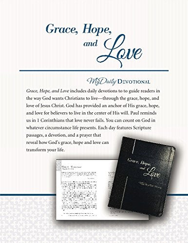 Grace, Hope, and Love: My Daily Devotional used book depot