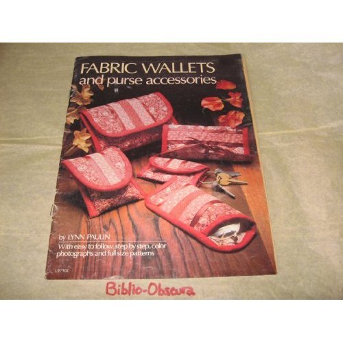 Fabric Wallets and Purse Accessories used book depot