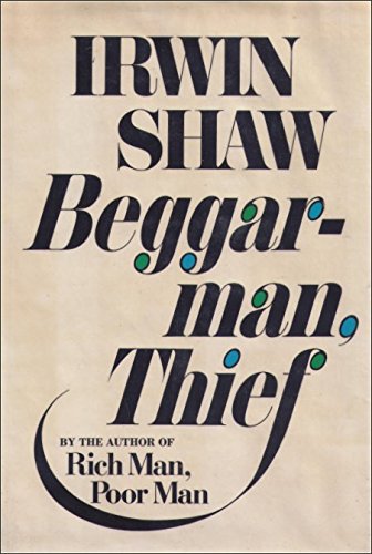 Delacorte Press Beggarman Thief Hardcover Book (Irwin Shaw) used book depot