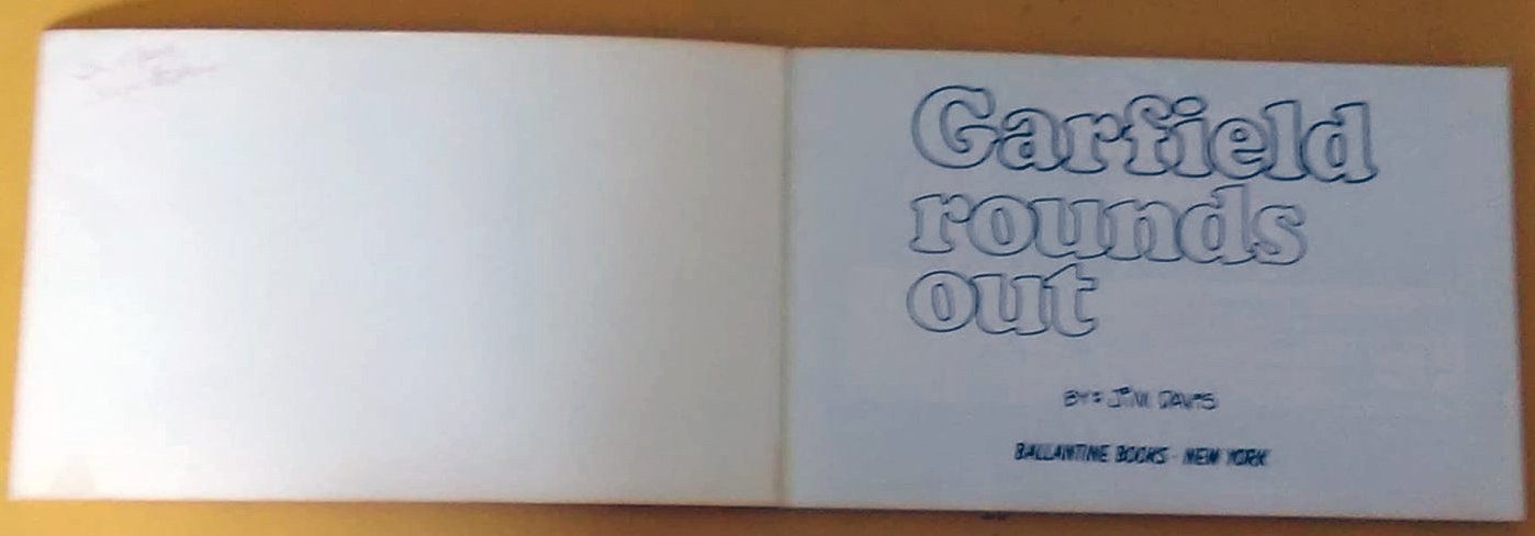 Garfield Rounds Out: His 16th Book used book depot