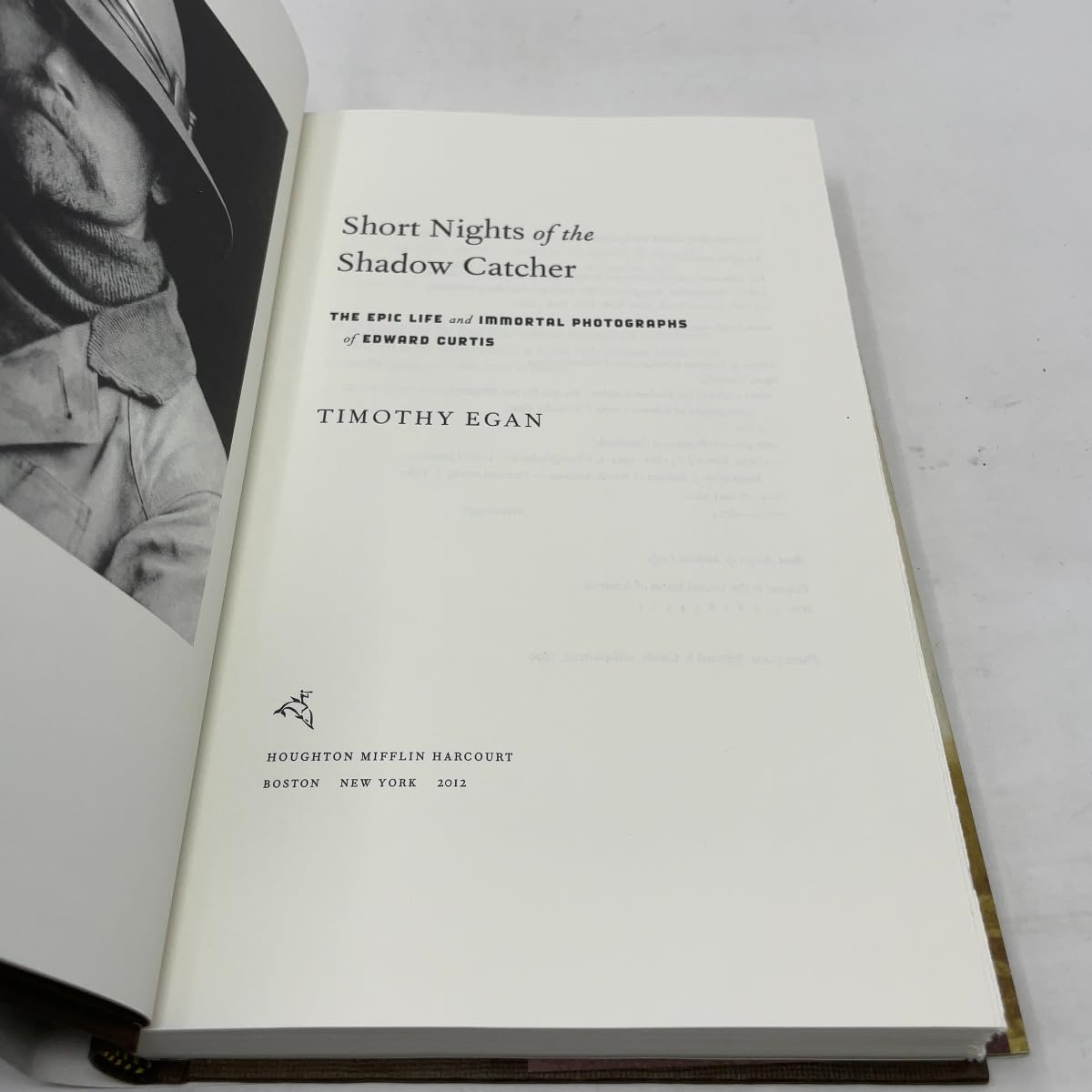 Short Nights of the Shadow Catcher: The Epic Life and Immortal Photographs of Edward Curtis used book depot